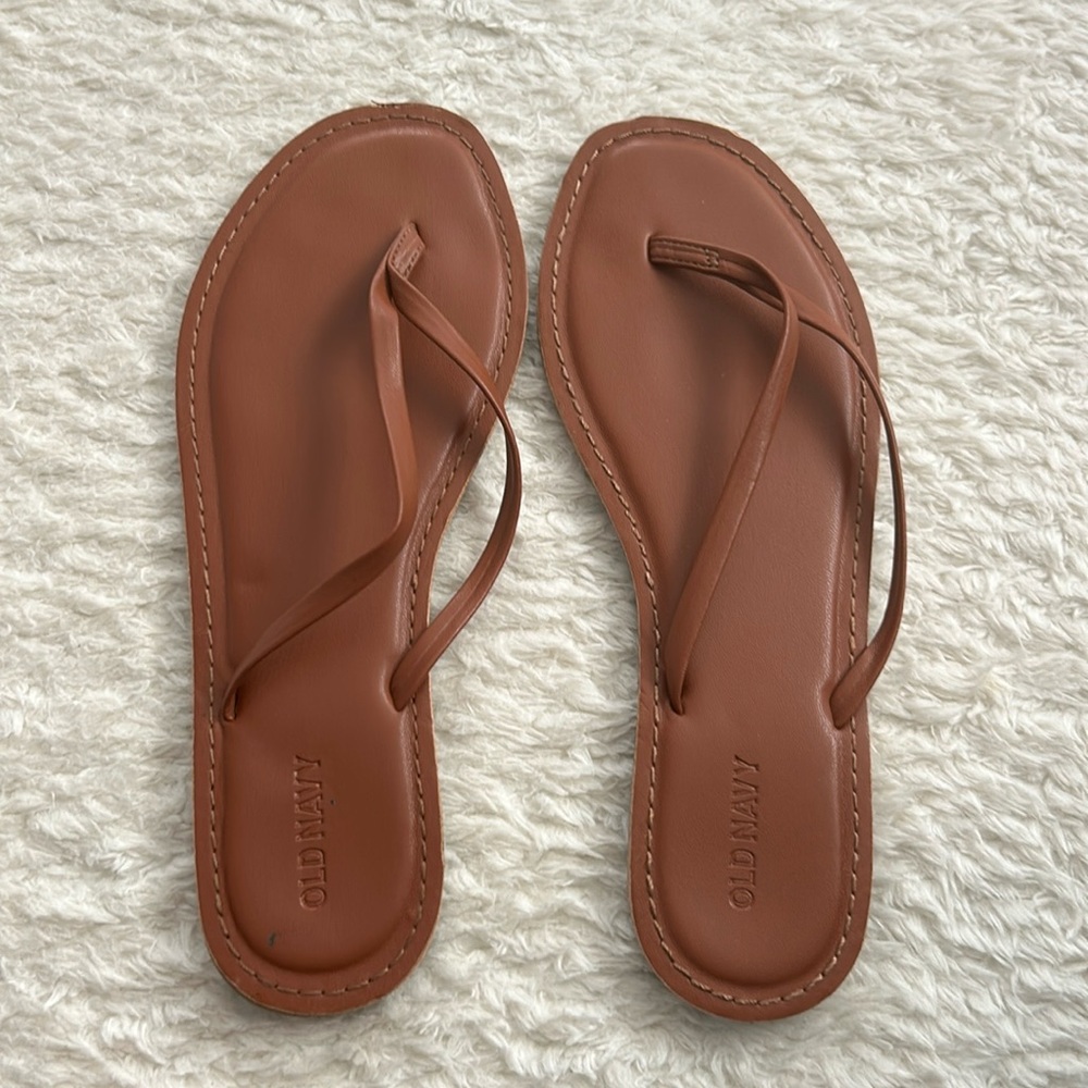 Old Navy Brown Sandals, sz 8